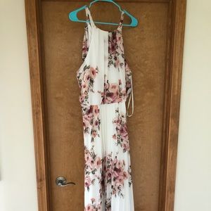 Gorgeous long floral dress